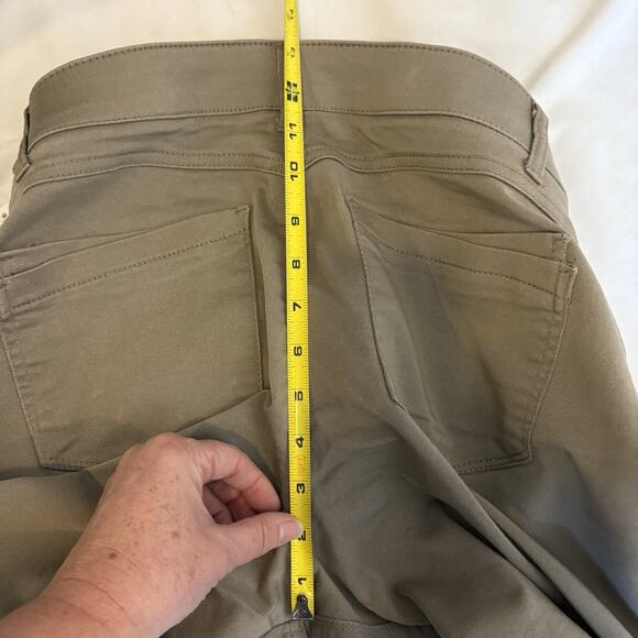 Democracy Jeans Womens 10 Brown Ab Technology Freedom Ankle Skimmer Stretch NWT - Picture 10 of 14